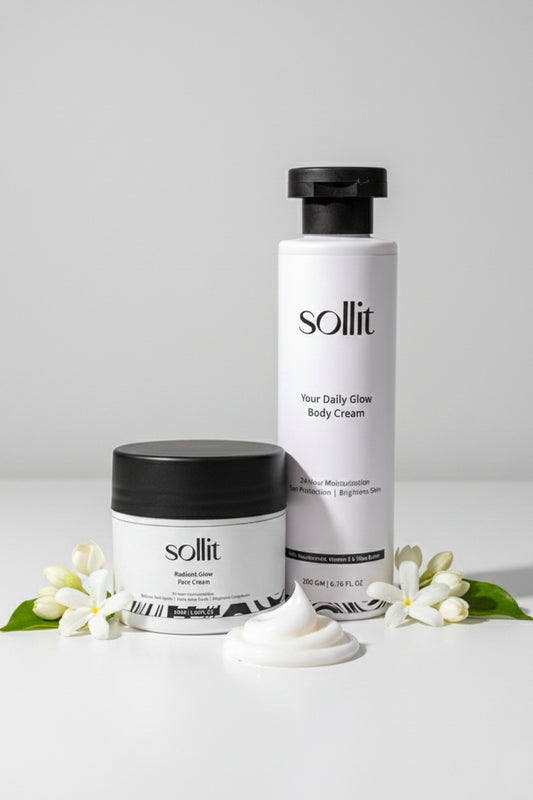 Sollit Winter Glow Combo (Face Cream + Body Lotion)