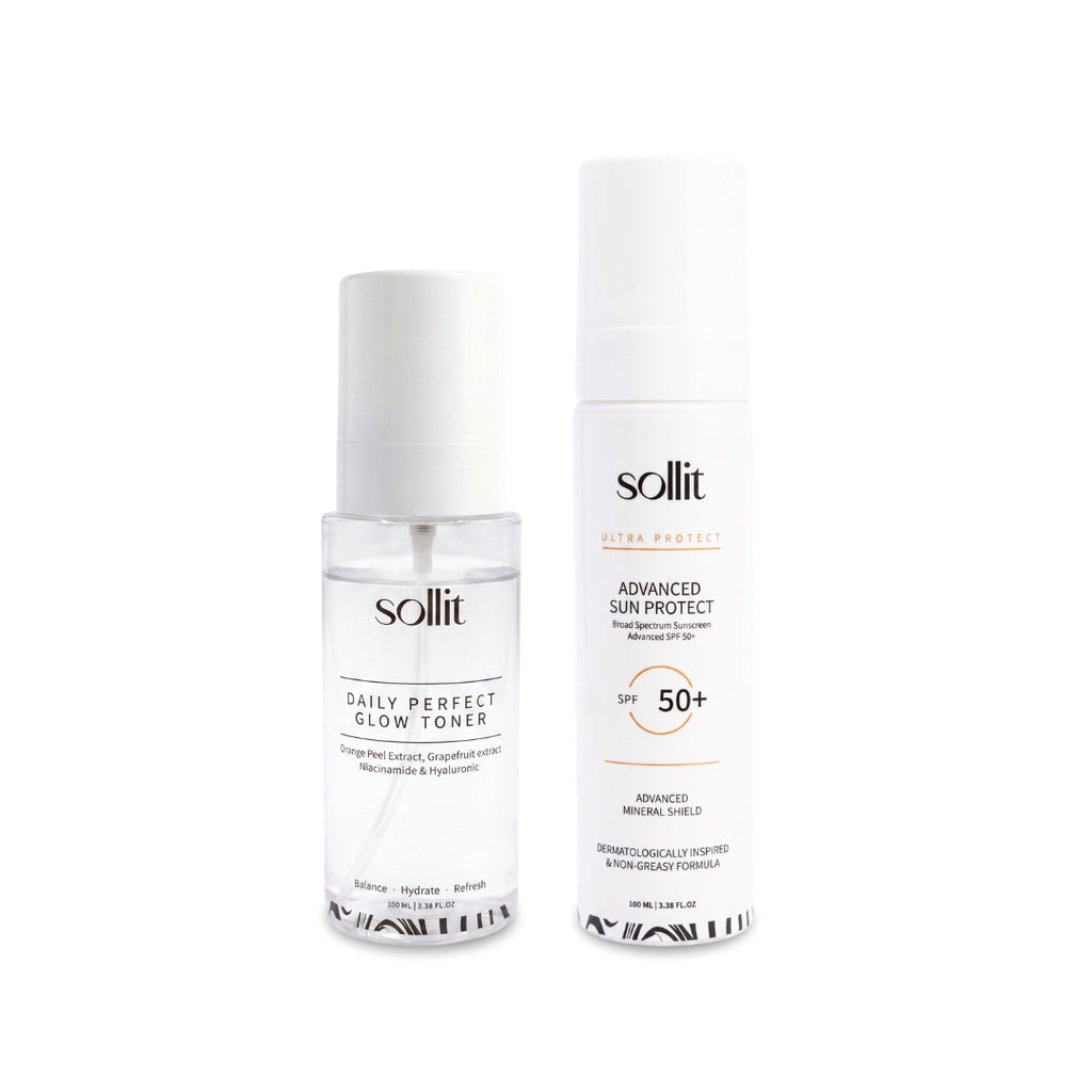 Face Toner with SPF 50+ Sunscreen Spray
