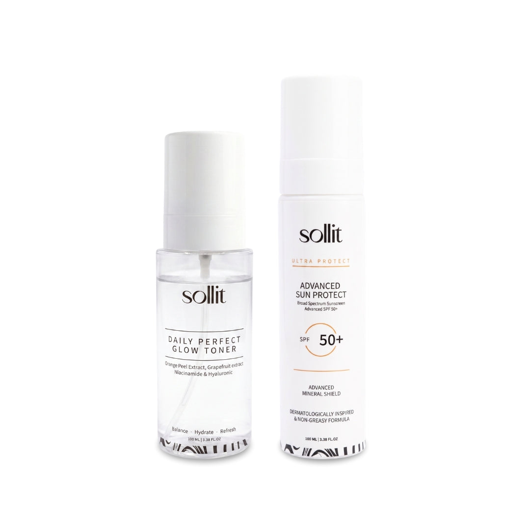 Face Toner with SPF 50+ Sunscreen Spray
