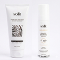 Sollit Cleanse & Protect Duo | Face Wash + SPF 50+ Sunscreen Spray | Daily Skin Protection Combo