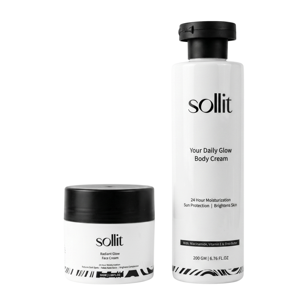 Winter Glow Combo (Face Cream + Body Lotion)